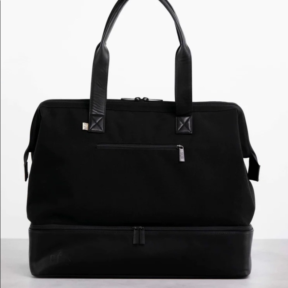 Brand new never used Beis black weekender
